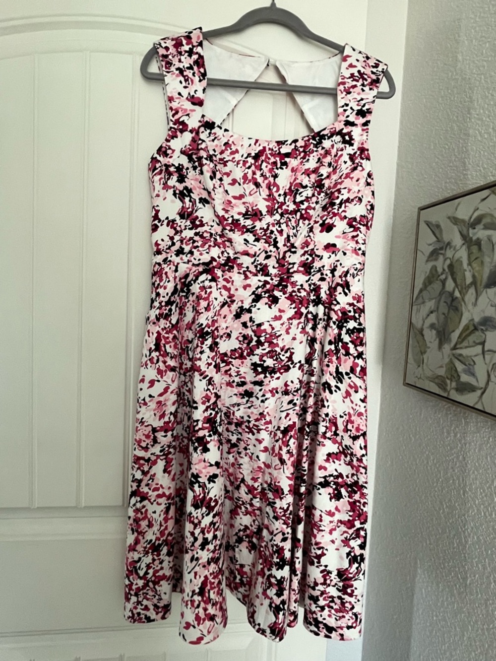 NWT White House Black Market Cotton Fit and Flare Sundress